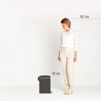 Brabantia Treteimer Newicon 12 L Soft Beige
