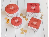 Städter 710139 biscuit container Tin