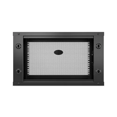 APC NetShelter WX 6U Single Hinged Wall-mount Enclosure 600mm Width 400mm Deep assembled