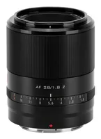 Viltrox Festbrennweite AF 28mm F1.8 – Nikon Z - Objektivtyp: Standard - Filterdurchmesser: 55 mm - Brennweite Max.: 28 mm - Bildsensorstandard: Vollformat - Blendenöffnung Min.: F/16 - Blendenöffnung Max.: F/1.8