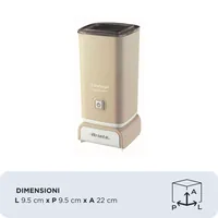 Ariete Vintage Milchaufschäumer, beige