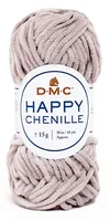 DMC Happy Chenille Grau, 38 m - Packungsgrösse: 1 Stück - Waschbar bei: 40 °C - Länge: 38 m - Detailfarbe: Grau - Material: Polyester - Nadelstärke: 3 mm