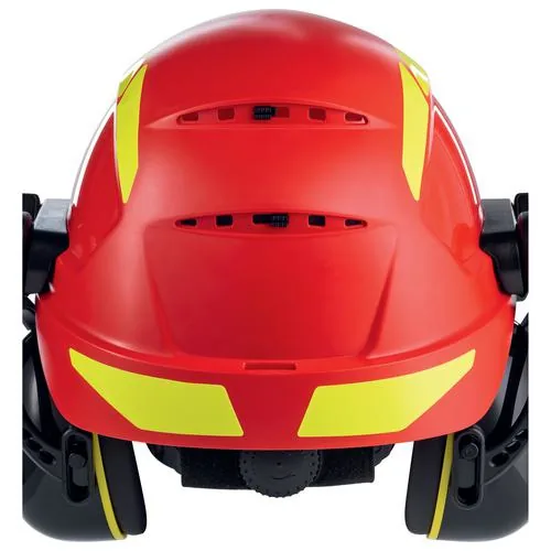 Uvex 9774238 safety headgear High-Density Polyethylene (HDPE) Red, Yellow