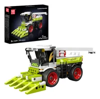 Mould King Mini-Mähdrescher Baumaschinen-Modell aus ABS-Bausteinen - Anzahl Teile: 510 Teile - Altersempfehlung ab: 8 Jahren - Kategorie: Fahrzeug - Material: ABS