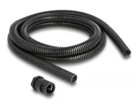 Delock Kabelschlauch 2 m x 15.8 mm Schwarz - Detailfarbe: Schwarz - Breite: 15.8 mm - Länge: 2 m - Produkttyp: Kabelschlauch - Ausstattung Kabelmanagement: Set - Wiederverwendbar - Wasserfest - Verpackungseinheit: 1 Stück