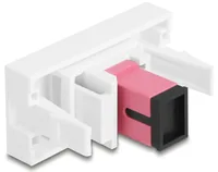 DeLOCK 90895 socket-outlet SC Violet, White