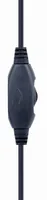 gembird Gaming-Headset Lautstärkereg, blau-schwarz, 3,5 mm