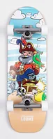Loomi Boards Skateboard Light Corkgrip Pirate 25.25 - Breite: 19.685 cm - Kugellager Norm: ABEC 5 - Nachhaltigkeit: Nicht angegeben - Länge: 64.77 cm - Belastbarkeit: 100 kg - Sportart: Lifestyle - Skateboard