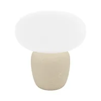 EGLO Leuchten Tischleuchte CAHUAMA beige exkl. E27 1x40W - Betriebsart: Netzbetrieb - Lampensockel: E27 - Farbtemperatur Kelvin: Je nach Leuchtmittel - Zusätzliche Ausstattung: Keine - Gesamtleistung: 40 W - Dimmbar: nicht dimmbar