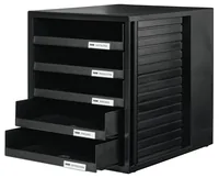 HAN Schrank-Set Polystyrol Black