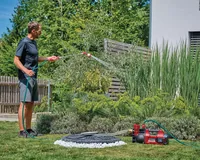 Akku-Gartenpumpe AQUINNA 36/38 F LED, 36Volt (2x18V)