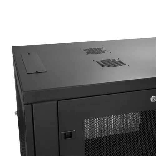 SERVER RACK 6U F. WALL 60X37 1X45CM BLACK