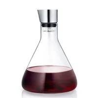 Blomus Dekanter Delta 6 l, Transparent - Produkttyp: Dekanter - Material: Glas - Edelstahl - Silikon - Detailfarbe: Transparent - Fassungsvermögen: 6 l