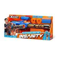 XSHOT Insanity Motorized Rage Fire (72 Darts) ZURU