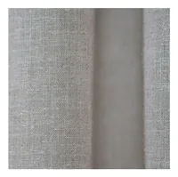 Casa Leon Tagvorhang Beige, 140 x 245 cm mit Faltenband - Breite: 140 cm - Höhe: 245 cm - Nachhaltigkeit: Nicht angegeben - Aufhängung: Clic Gleiter - Vorhangtyp: Tagvorhang mit Schlaufe - Motiv: Kein
