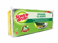 Scotch-Brite Schwamm Classic XXL 6 Stück - Materialtyp: Textil - Material: Schaumstoff - Eigenschaften: Keine Eigenschaft - Zertifikate: Keine Zertifizierung - Fleckenradierer: Nein - Geeignete Oberflächen: Pfannen - Grillplatten - Gusseisen