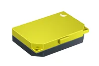 Angelbird Technologies Media Tank memory card case 4 cards Aluminium Black, Yellow