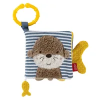 fehn Stoffbuch Otter - Material: Baumwolle - Altersgruppe: Kleinkinder - Detailfarbe: Blau - Braun - Gelb - Alter ab: 0 Monate