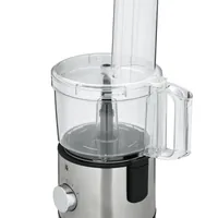 WMF Küchenmaschine Kult X Edition Silber/Schwarz - Funktionen: Raspeln - Reiben - Zerkleinern - Detailfarbe: Schwarz - Silber - Gerätetyp: Küchenmaschine - Leistungsaufnahme Betrieb: 500 W - Timerfunktion: Nein - Display vorhanden: Nein