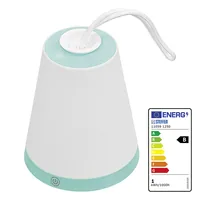 Steffen Mini Lantern 40 table lamp Non-changeable bulb(s) 1 W LED B Natural, Turquoise