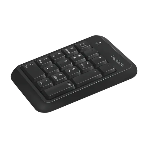 Logilink Keypad Bluetooth, mit 17 Tasten, V5.1, schwarz