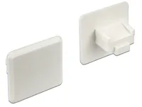 Delock Blindstecker/Staubschutz RJ45 10 Stück - Zubehörtyp: Staubschutz - Detailfarbe: Weiss - Verpackungseinheit: 10 Stück
