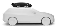 Thule Dachbox Motion 3 L Schwarz glanz - Anzahl Skier: 5 - Anzahl Snowboards: 3 - Detailfarbe: Schwarz glanz - Volumen: 450 l - Belastbarkeit: 75 kg