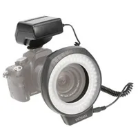 Dörr Blitzgerät LED Macro Ultra 80 Ringlicht - Leitzahl: 0 - Kompatible Hersteller: Canon - Sigma - Sony - Panasonic - Olympus - Pentax - Nikon - Fujifilm - Kapazität Wattstunden: 8 Wh