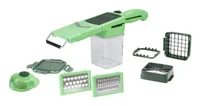 Genius A34267 manual food chopper Green, Transparent