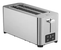 Berger Lanz Toaster Chromstahl TO-4 - Detailfarbe: Silber - Toaster Ausstattung: Bräunungsgrad-Einstellung - Krümel-Auffangschale - Toaster Kategorie: Langschlitz Toaster - Toastscheiben: 2