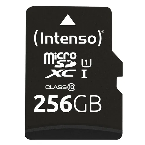 Intenso microSDXC          256GB C10 UHS-I U1 Performance Adapte