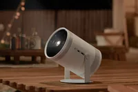 (1920x1080) Samsung Freestyle SP-LFF3CLA DLP LED 16:9 230-Lumen USB-C Wi-Fi Speaker Full HD White