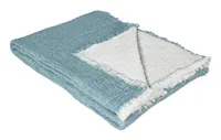 Eskimo Decke Artemis Decke 140 x 200 cm, Teal - Nachhaltigkeit: Nicht angegeben - Produkttyp: Decken - Detailfarbe: Teal - Breite: 140 cm - Höhe: 200 cm - Detailmaterial: Baumwolle (CO)