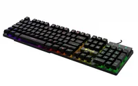 INCA Gaming Tastatur RGBMechanischUSB 1.50m schwarz retail