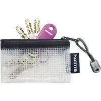 Kolma Etui Mesh Bag Anthrazit, 10,5 x 6.5 cm - Breite: 11.5 cm - Höhe: 6.5 cm - Gefüllt: Nein - Etui-Art: Etui - Material: Kunststoff - Detailfarbe: Anthrazit