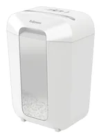 Fellowes Aktenvernichter LX70 P-4, 11 Seiten - Vernichtbare Aktentypen: Büroklammern - Heftklammern - Kreditkarten - Papier - Schnittart: Partikelschnitt - Streifenschnitt - Sicherheitsstufe: 4 - Schnittausgabe: 4 x 40 mm - Blattkapazität: 11 Seiten - Zuf