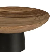 EGLO Dekoschale Cochrane 9 cm - Eigenschaften: Keine Eigenschaft - Motiv: Kein - Verpackungseinheit: 1 Stück - Detailfarbe: Braun - Schwarz - Produkttyp: Dekoschale - Detailmaterial: Metall - Holz