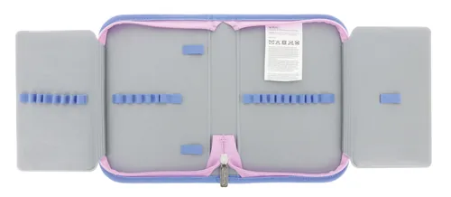 Herlitz Schulthek Loop Plus Mystic Mermaid 4-teiliges Set - Altersempfehlung ab: 6 Jahren - Wasserabweisend: Ja - Detailfarbe: Himmelblau - Hellrosa - Hellviolett - Gewicht: 1000 g - Volumen: 16 l - Motiv: Meerjungfrau