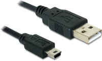 DELOCK USB Kabel A -> Mini-B StSt 3.00m sw