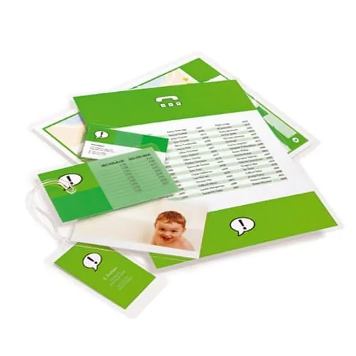 GBC Laminierfolie Selection Kombipack, 125 mic, 30 Stück - Mediengewicht: 125 µm - Folien Anwendungsbereich: Heisslamination - Kaltlamination - Folien Effekt: Glänzend - Papierformat: A4 - Zubehörtyp: Laminierfolie