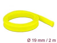 DeLOCK Braided Sleeve stretchable 2 m x 19 mm yellow