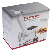 Westmark Kirschentkerner Kernfix Weiss - Fruchtart: Kirsche - Detailfarbe: Weiss - Material Küchenhelfer: Edelstahl