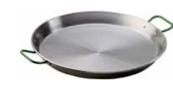Garcima Grillpfanne PAELLERO Ø 46 cm halbtief - Volumen: 9.5 l - Grilltyp: Grillpfanne - Material: Stahl