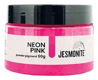 Jesmonite Farbpigmente Neon Pulver Pink, 50g - Zubehörart Basteln: Farbpigmente