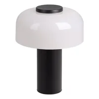 EGLO Leuchten Tischleuchte Ponente Akku LED-CCT Touch Schwarz - Betriebsart: Akkubetrieb - Lampensockel: LED - Smart Home: Nicht kompatibel - Zusätzliche Ausstattung: Berührungssensor - inkl. Ladekabel - Tragbar - Variable Farbtemperatur - Anwendungsberei