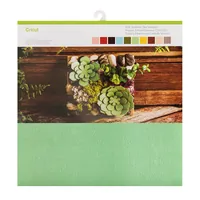 Cricut Bastelfilz summer sky 10 Stück, 30.5 x 30.5 cm - Filz Art: Bastelfilz - Detailfarbe: Hellgrün