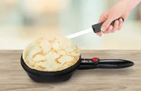Trisa Crêpe Maker Easy Crêpe 800 W - Detailfarbe: Schwarz - Leistung: 800 W - Motive: Kein