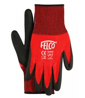 Felco Gartenhandschuh FELCO 701, L - Grösse: L - Detailfarbe: Rot - Schwarz - Zielgruppe: Unisex - Anwender: Erwachsene - Förster - Gärtner - Grössensystem: DE - Grössentyp: Normalgrösse