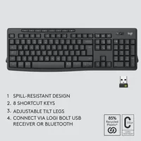 LGN Logitech MK370 Wireless Combo for Business US Layout