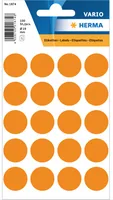 Herma Stickers Klebepunkte Vario Ø 19 mm, Neonorange - Detailfarbe: Neonorange - Set: Ja - Selbstklebend: Ja - Moderationstyp: Klebepunkte